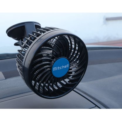 Ventilátor MITCHELL 150mm 12V na přísavku, 61008