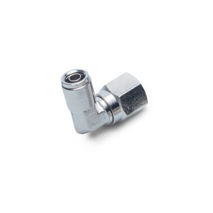 VIAIR fitinka redukční koleno 90 stupňů, rozměr: závit 1/4" (samice) / hadička 1/4"