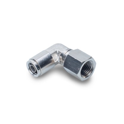 VIAIR fitinka redukční koleno 90 stupňů, rozměr: závit 1/4" (samice) / hadička 3/8"