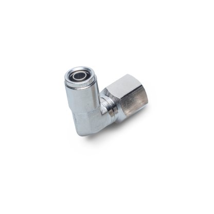 VIAIR fitinka redukční koleno 90 stupňů, rozměr: závit 1/4" (samice) / hadička 3/8"