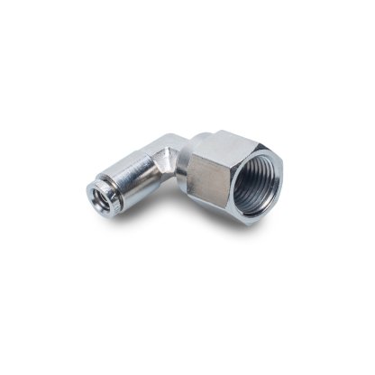 VIAIR fitinka redukční koleno 90 stupňů, rozměr: závit 3/8" (samice) / hadička 1/4"