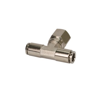 VIAIR fitinka redukční T-kus, rozměr: závit 1/4" (samice) / 2x hadička 3/8"