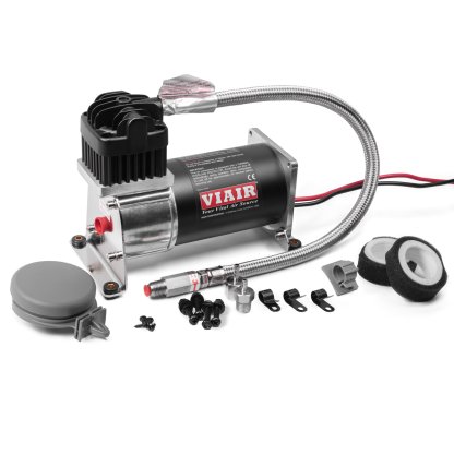 VIAIR vzduchový kompresor 280C Chrom, max. tlak 10,3 bar (150 PSI) / 45 litrů/min