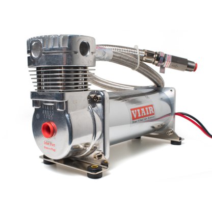 VIAIR vzduchový kompresor 480C Chrom, max. tlak 13,79 bar (200 PSI) / 52,7 litrů/min