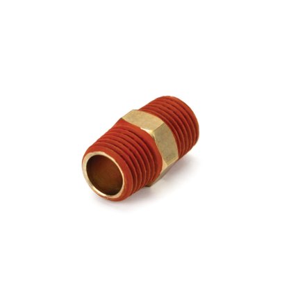 VIAIR závitová redukce, rozměr: závit 1/4" (samec) / 1/4" (samec)