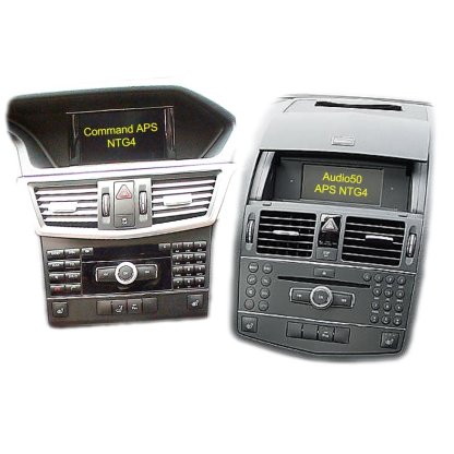 Video vstup pro Mercedes W212, W221, W204 (NTG4)