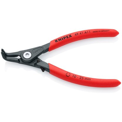 Vnější zahnuté kleště na pojistné kroužky 130 mm - 4941A11 Knipex