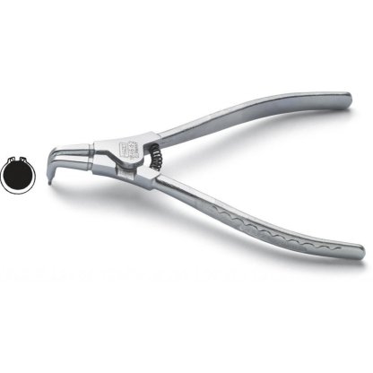 Vnější zahnuté kleště na pojistné kroužky 180 mm (1846D-2) - HA006960