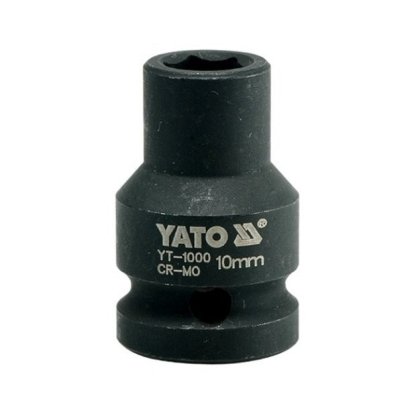 Vnitřní nástrčný klíč 1/2" šestihranný 10 mm CrMo YATO - YT-1000