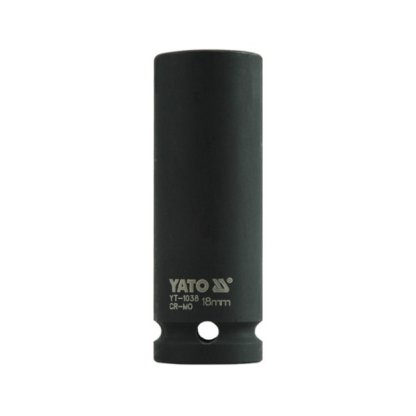 Vnitřní nástrčný klíč 1/2" šestihranný 18 mm CrMo YATO - YT-1038
