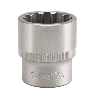 Vnitřní nástrčný klíč 1/2" Spline 24 mm YATO - YT-1476