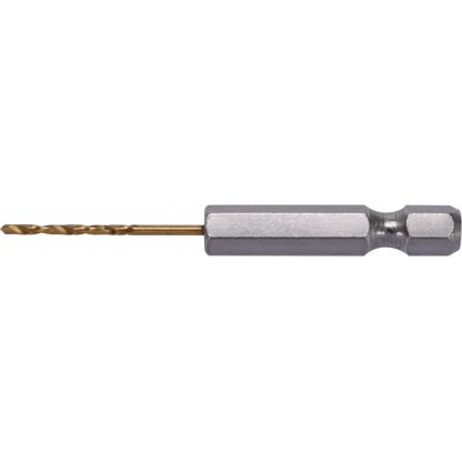 Vrták na kov 1,5mm TITAN HEX 1/4", délka 63mm - YT-44750