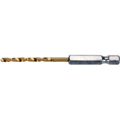 Vrták na kov 3,2mm TITAN HEX 1/4", délka 85mm - YT-44755