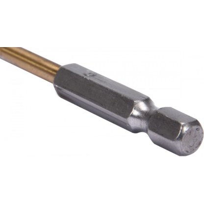 Vrták na kov 3,2mm TITAN HEX 1/4", délka 85mm - YT-44755