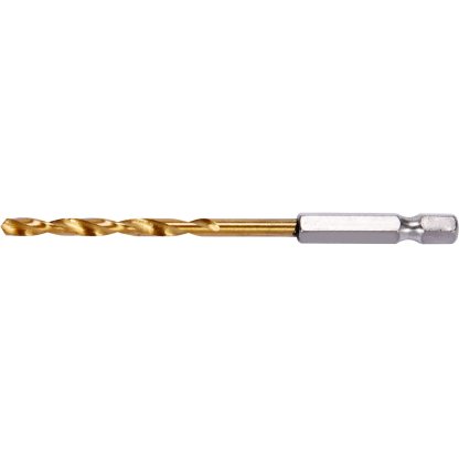 Vrták na kov 4,8mm TITAN HEX 1/4", délka 106mm - YT-44760