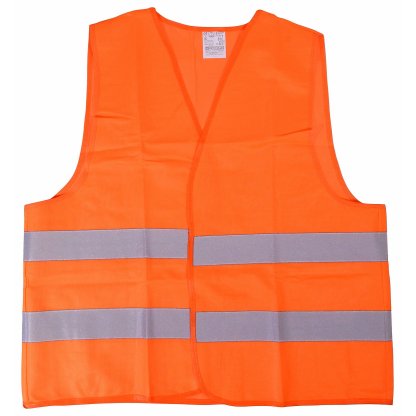 Výstražná reflexní vesta XXL oranžová, 01512