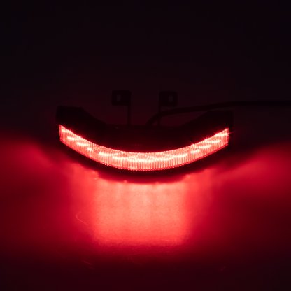 Výstražné LED světlo vnější, 12-24V, 12x3W, červené, ECE R10