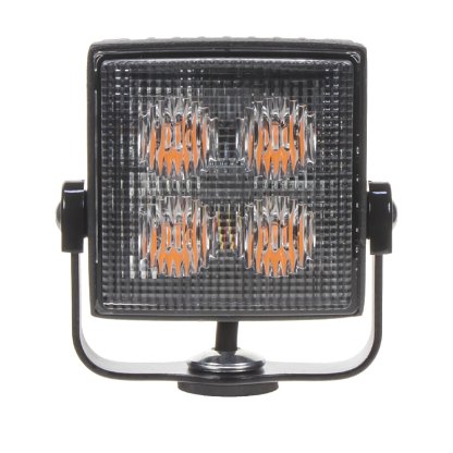 Výstražné LED světlo vnější, oranžové, 12-24V, ECE R65