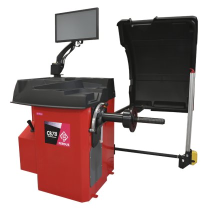 Vyvažovačka kol 10" - 28" CB78, automat 3D, dotykový displej - F16141