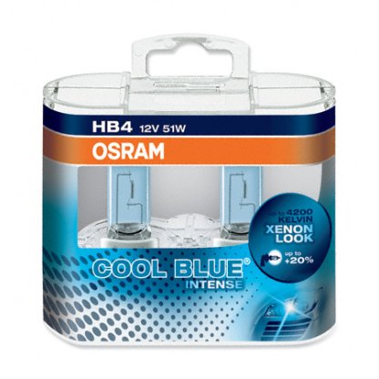 x OSRAM 12V HB4 51W cool blue intense (2ks) Duo-box