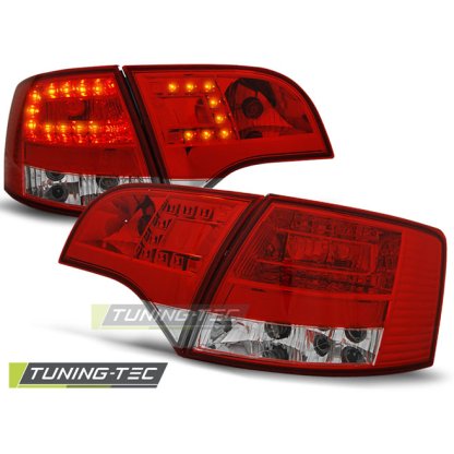 Zadní světla LED AUDI A4 B7 Avant červená/bílá 04-08