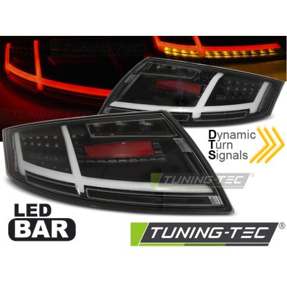 Zadní světla LED AUDI TT 06-14 černá