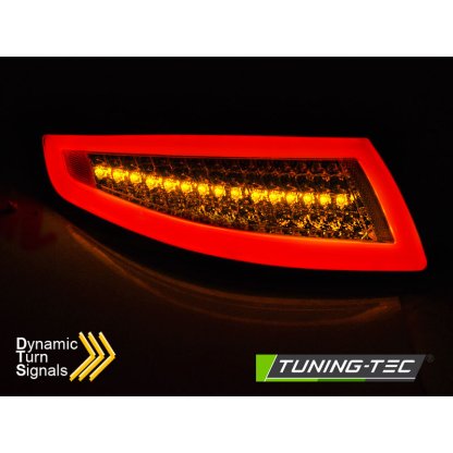 Zadní světla LED BAR a dynamickým blinkrem, Porsche 911 997 04-09 červená/bílá