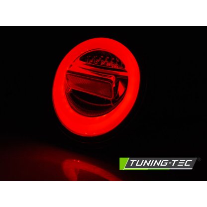 Zadní světla LED BAR a dynamickým blinkrem, VW New Beetle 98-05 červená