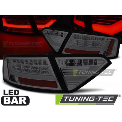Zadní světla LED BAR AUDI A5 Coupe 07-11 chrom/kouřová