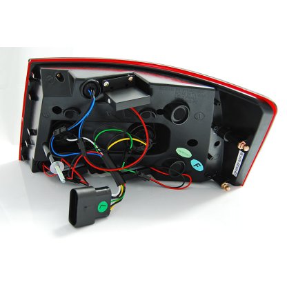 Zadní světla LED bar Audi A6 C6 04-08 sedan 6-pin červená