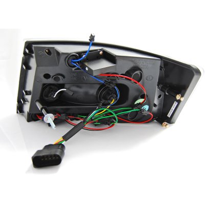 Zadní světla LED bar Audi A6 C6 04-08 sedan 7-pin černá