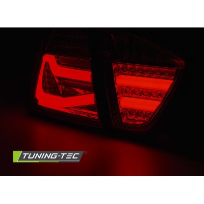 Zadní světla LED-BAR BMW E90 05-08 červená/kouřová