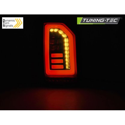Zadní světla LED BAR DTS VW T6, 15- černá/červená/kouřová