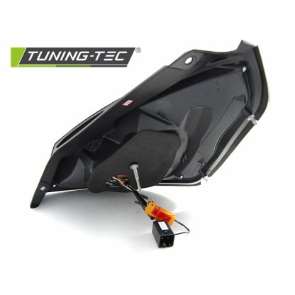 Zadní světla LED BAR Ford Fiesta MK7 08-12 červená/kouřová