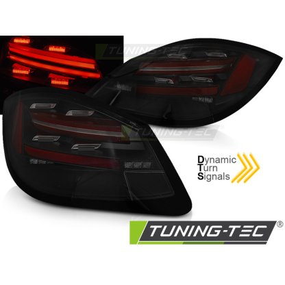 Zadní světla LED BAR Porsche Boxter / Cayman 987 09-12 černá/kouřová