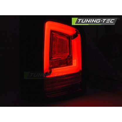 Zadní světla LED BAR s LED s SEQ blinkrem VW T5 10-15 kouřová