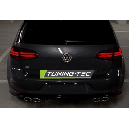 Zadní světla LED bar VW Golf 7 červená