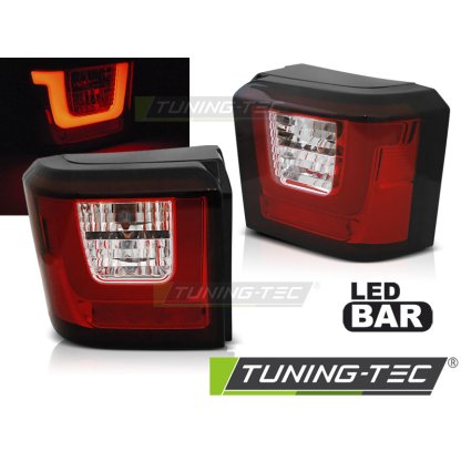 Zadní světla LED BAR VW T4 90-04 červená