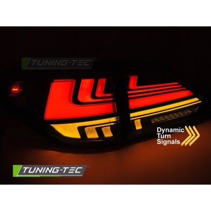 Zadní světla LED, dynamický blinkr, pro LEXUS RX III 350 2009-2012 kouřová