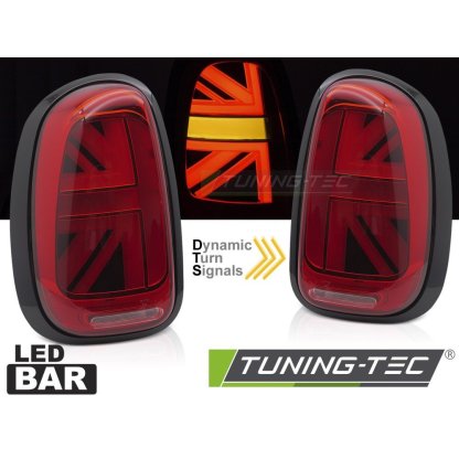 Zadní světla LED, dynamický blinkr pro MINI Cooper R60 2010-2016 červená