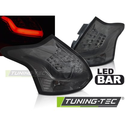 Zadní světla LED Ford Focus 3 htb 11-14 kouřová