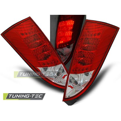 Zadní světla LED Ford Focus červená