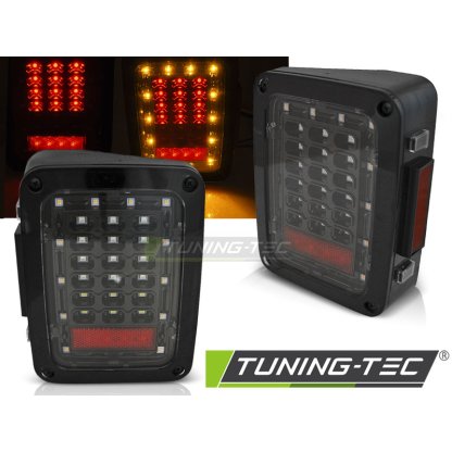 Zadní světla LED Jeep Wrangler JK 07-18 černá