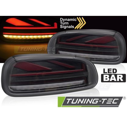 Zadní světla LED, LED dynamický blinkr pro Mini Cooper R54 Clubman 15-19 kouřová