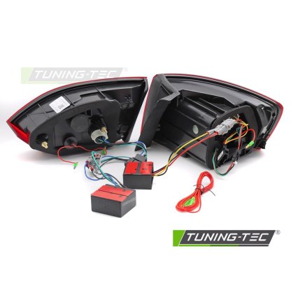 Zadní světla LED, LED dynamický blinkrem pro VW JETTA VI 2011-2014 červená