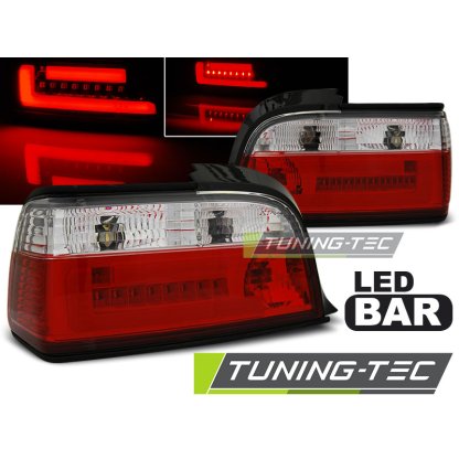Zadní světla LED LIGHTBAR BMW E36 coupe 90-99 červená