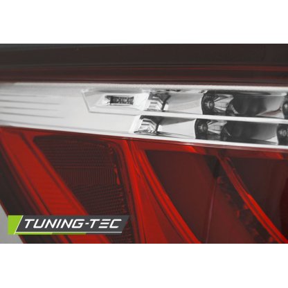 Zadní světla LED LightBar BMW E60 sedan 03-07 červená