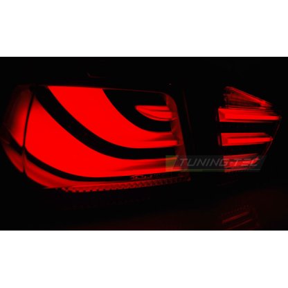 Zadní světla LED LightBar BMW E90 sedan 08-11 kouřová