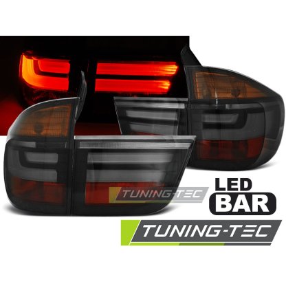 Zadní světla LED LightBar BMW X5 E70 07-10 kouřová