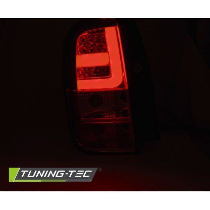 Zadní světla LED LIGHTBAR Dacia Duster 11- červená/kouřová